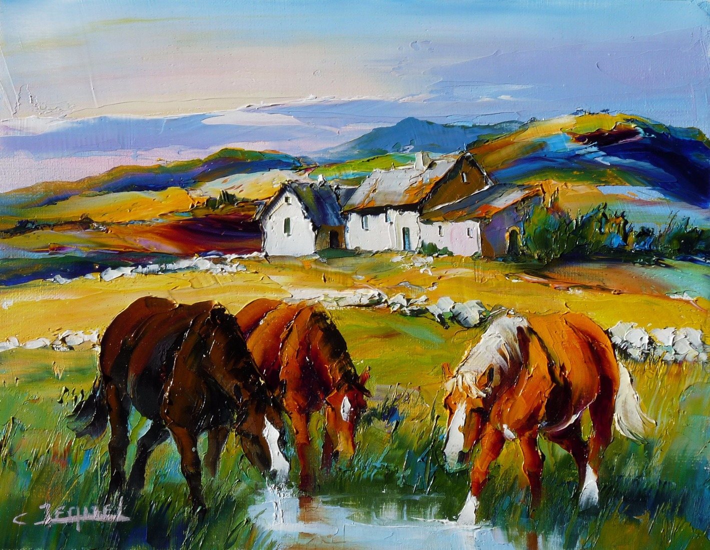 la mare aux chevaux