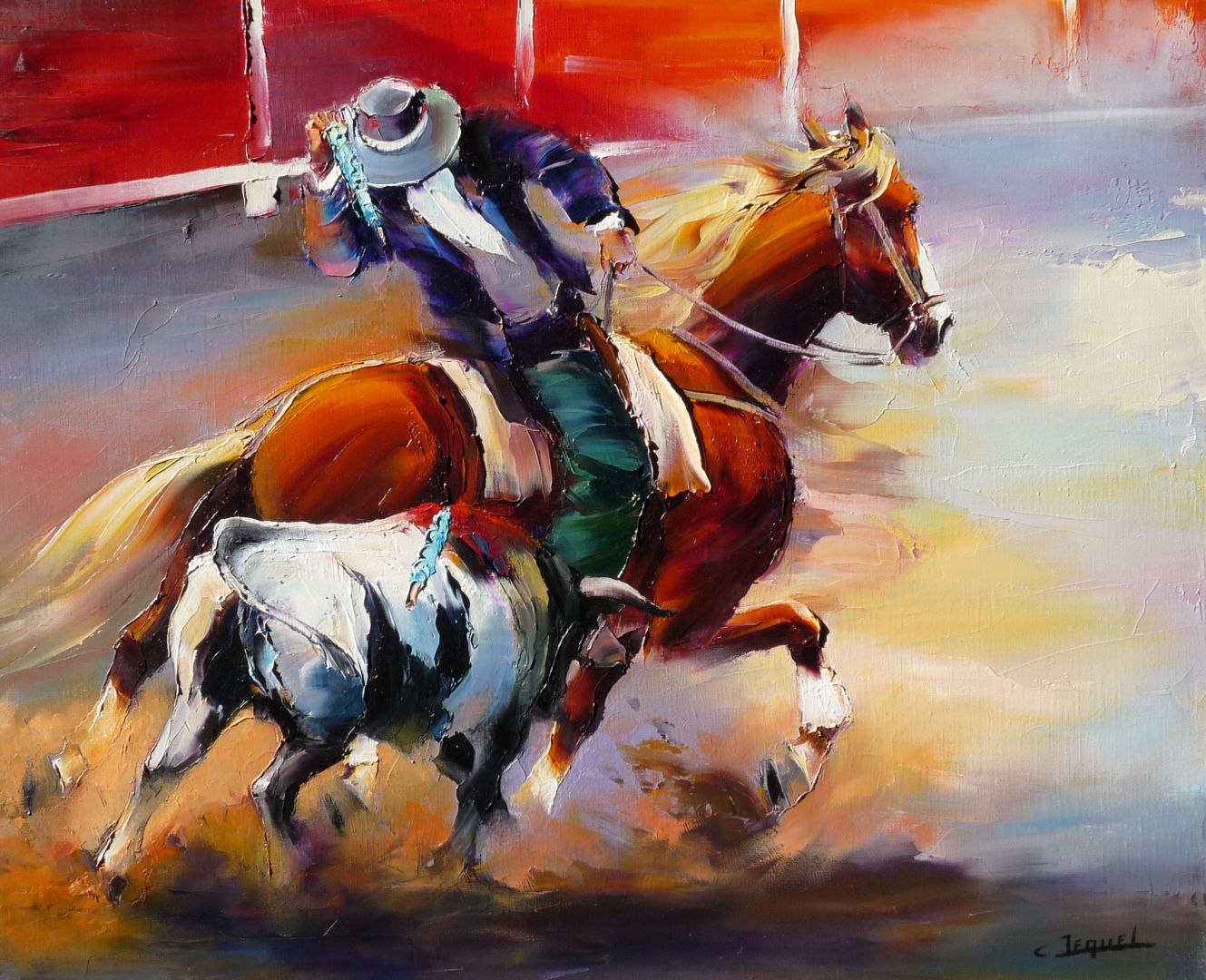 Corrida à cheval